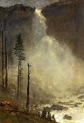 Albert Bierstadt Nevada Falls Spain oil painting artist